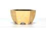 7 - Vaso bonsai esagonale cm. 21 artigianale