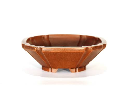 2 - Vaso bonsai quadrato cm. 17,5 artigianale