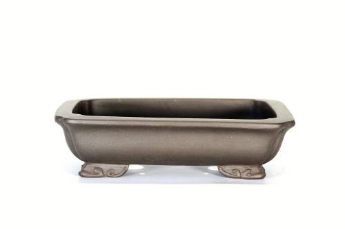 2 - Vaso bonsai rettangolare cm. 22 artigianale