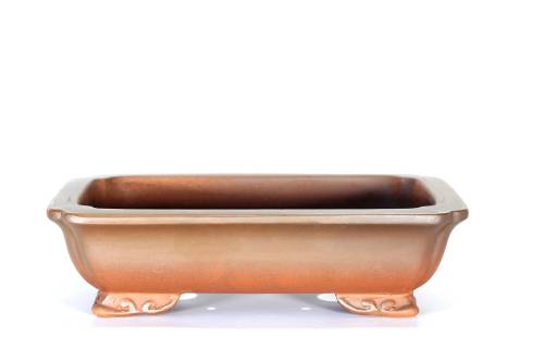 2 - Vaso bonsai rettangolare cm. 22,5 artigianale