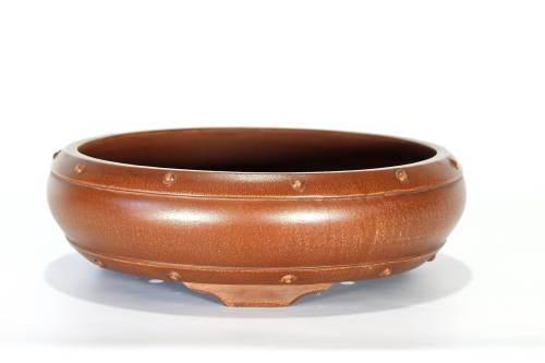 2 - Vaso bonsai tondo cm. 26 artigianale