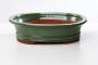 2 - Vaso bonsai smaltato ovale cm. 30