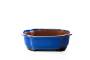 2 - Vaso bonsai a nuvola 21 cm smaltato blu