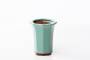 2 - Vaso bonsai ottagonale 8 cm smaltato verde chiaro