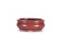 2 - Vaso bonsai ovale 12 cm smaltato prugna