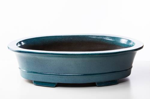 2 - Vaso bonsai ovale smaltato cm. 68