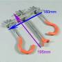 3 - Martinetto per curvature mm. 180 x 195