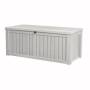 Baule in resina Pool Box 150G Legno - effetto legno colore bianco