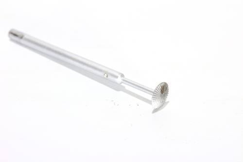2 - Fresa circolare diam. 14 mm. per lavorazione legna bonsai a gambo lungo