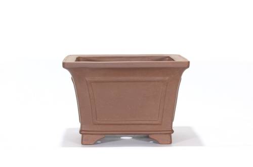 2 - Vaso bonsai in gres quadrato alto cm. 35