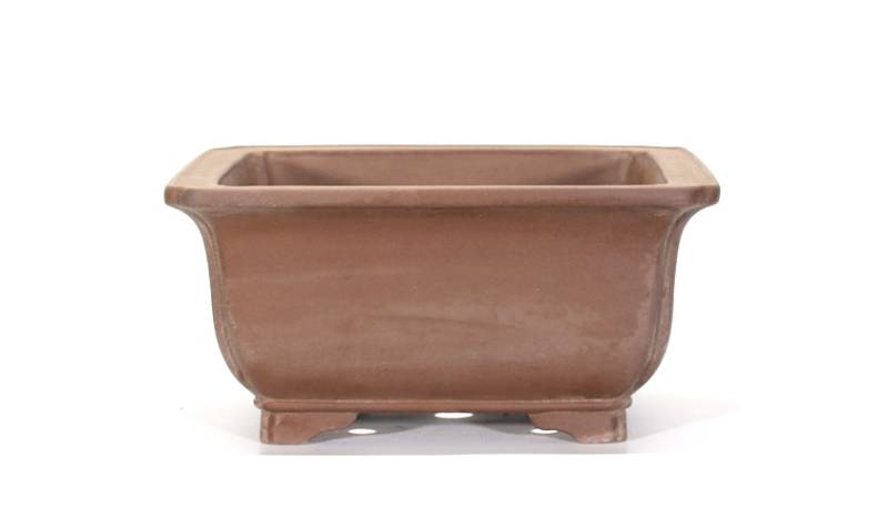 2 - Vaso bonsai in gres quadrato cm. 40
