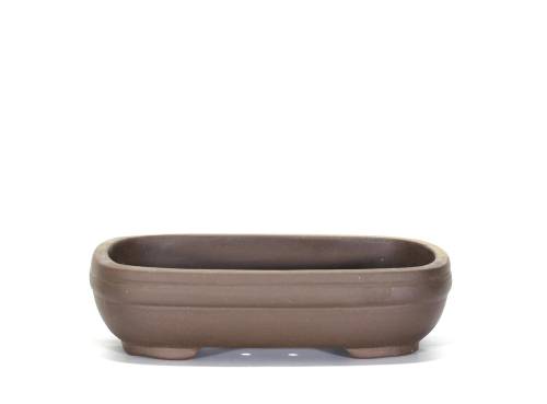 2 - Vaso bonsai in gres rettangolare cm. 21