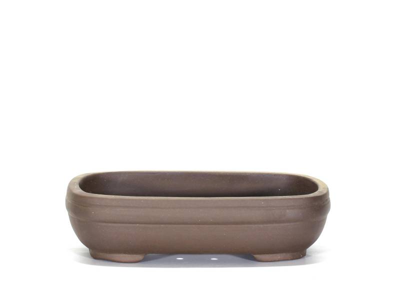2 - Vaso bonsai in gres rettangolare cm. 21