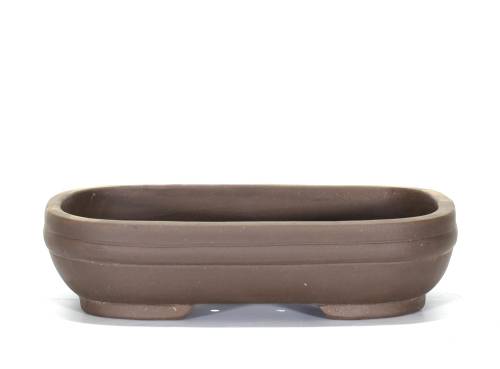 2 - Vaso bonsai in gres rettangolare cm. 26