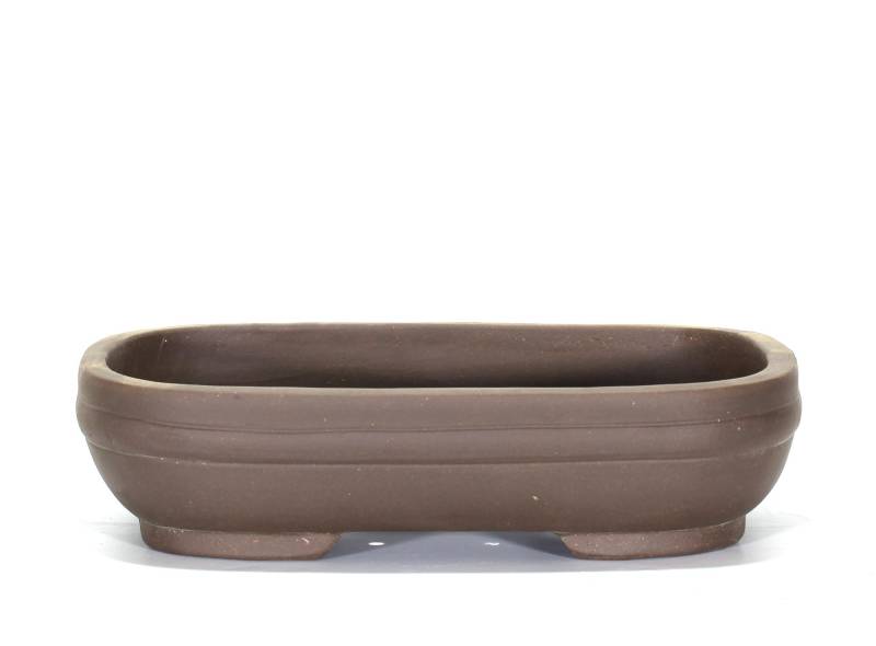 2 - Vaso bonsai in gres rettangolare cm. 26
