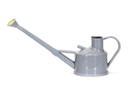 2 - Innaffiatoio per bonsai in plastica grigio da 0,9 lt