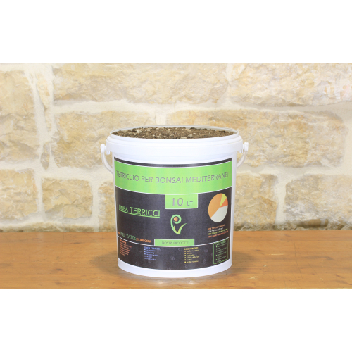 Ready-made soil for Mediterranean bonsai - 10 lt bag.