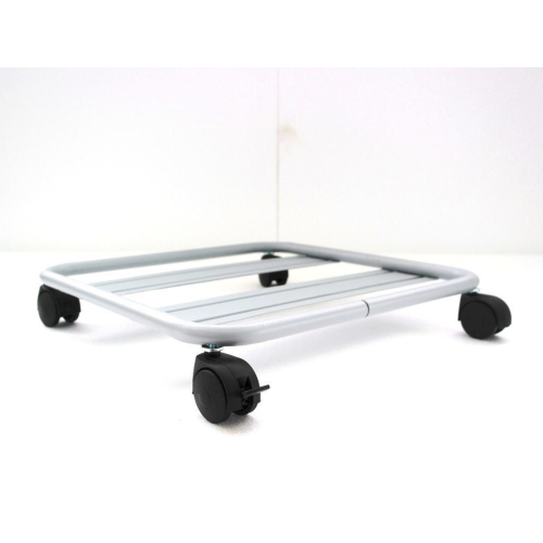 Square saucer trolley with wheels cm. 42