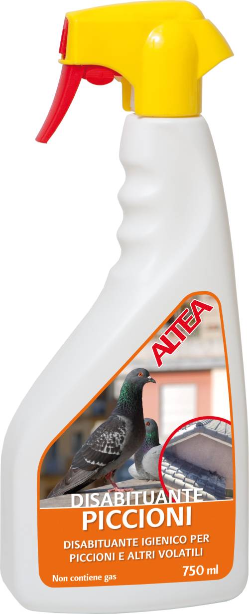 2 - Disabituante per piccioni e altri volatili 750 ml