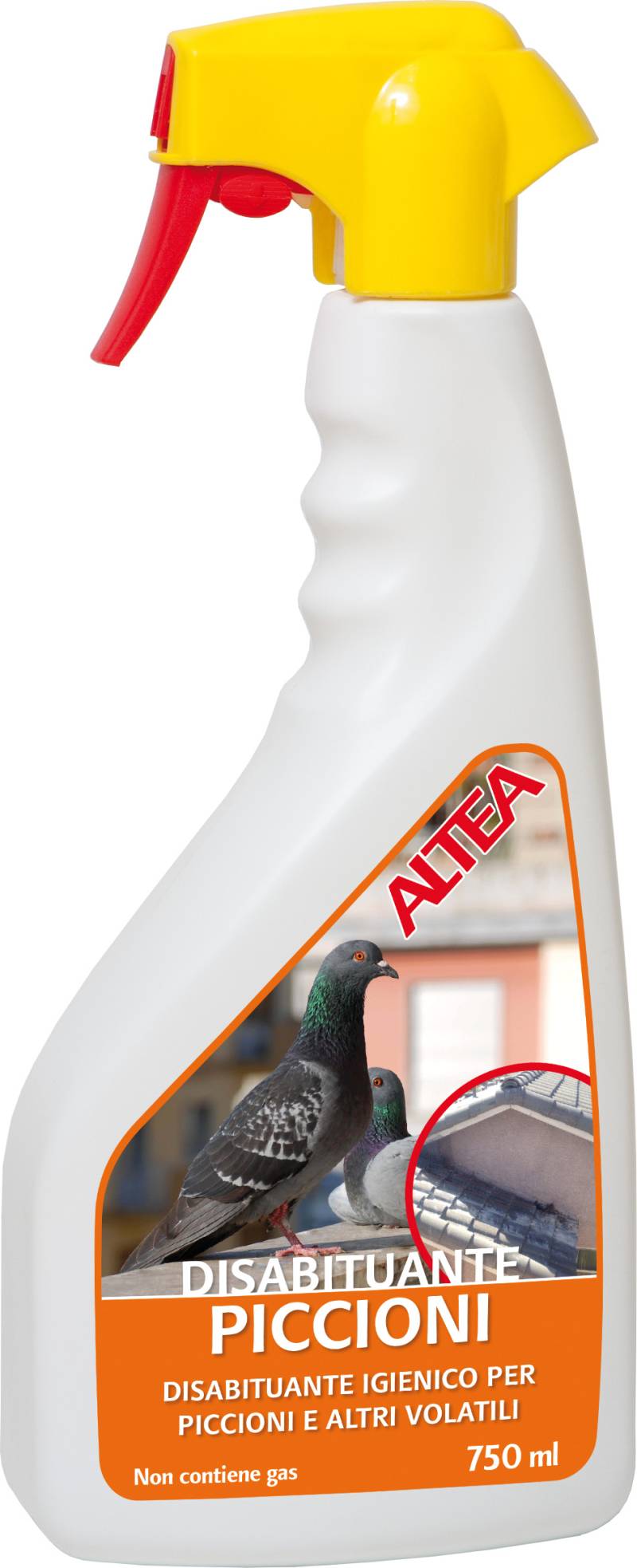 2 - Disabituante per piccioni e altri volatili 750 ml