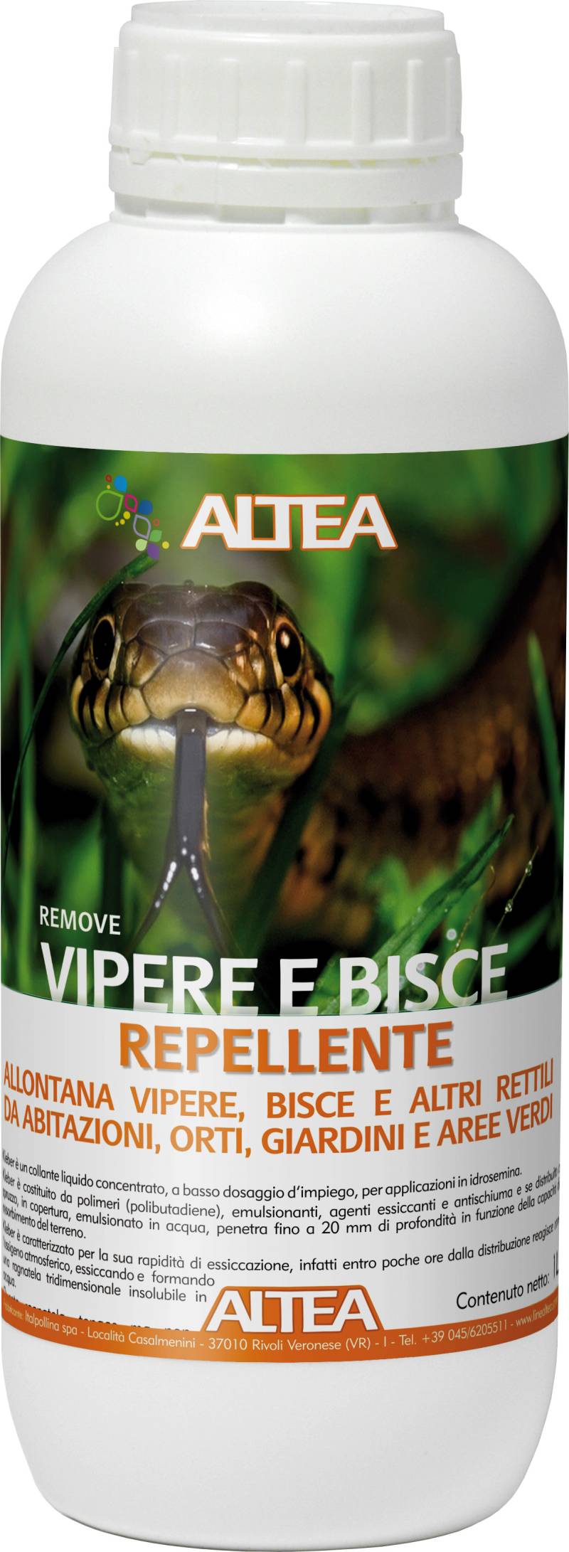 2 - Repellente per bisce, vipere e altri rettili 1 lt.