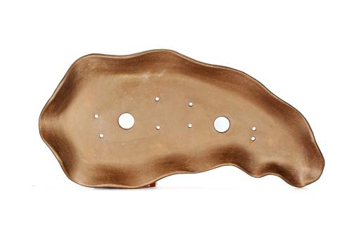 2 - Lastra per boschetto bonsai cm. 50 con punta a destra