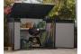 3 - Portattrezzi in resina Grande Store colore grigio