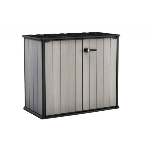 2 - Portattrezzi in resina Patio Store colore grigio
