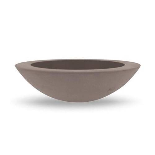 2 - Fioriera rotonda in resina Genesis 60 cm.