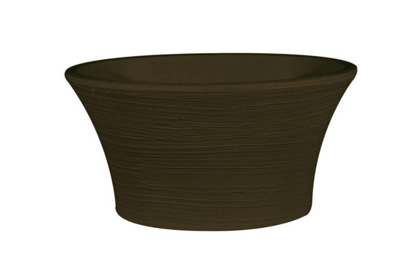 154 - Vaso ovale in resina Narciso 65 cm.