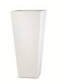 153 - Vaso quadrato alto in resina Naïf cm. 100