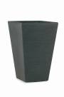 1 - Vaso quadrato in resina Giglio 50 cm.