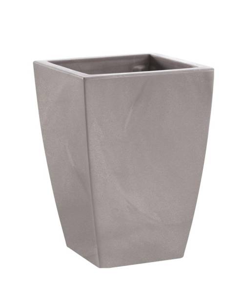 2 - Vaso quadrato LOGOS cm. 30