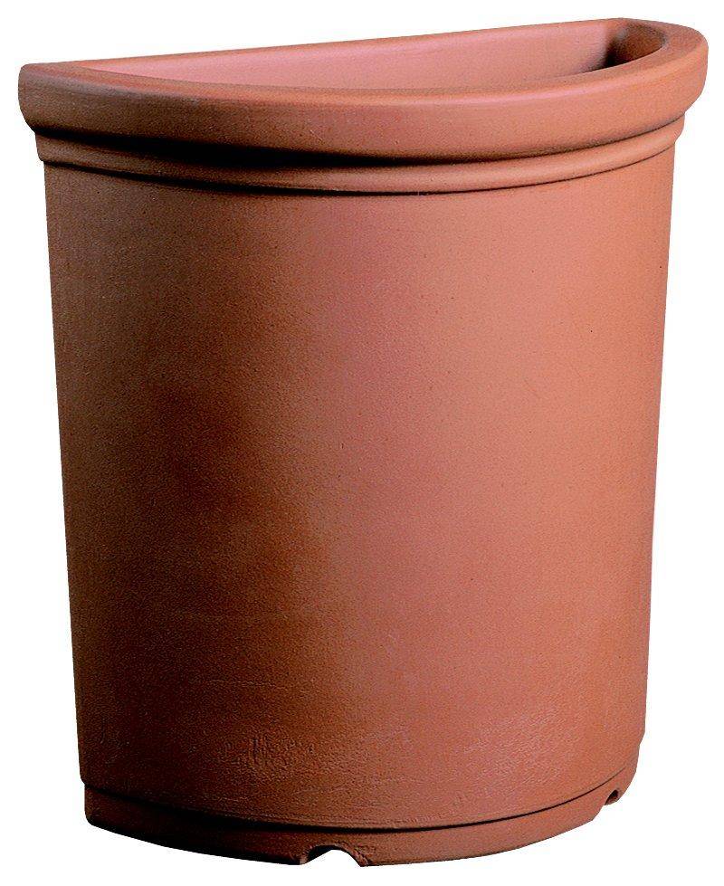 166 - Vaso Resina a Muro Liscio cm. 49