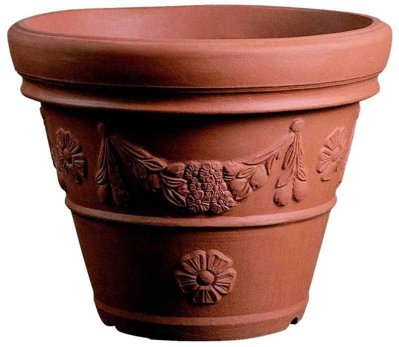 157 - Vaso Resina Conico Festonato cm. 85