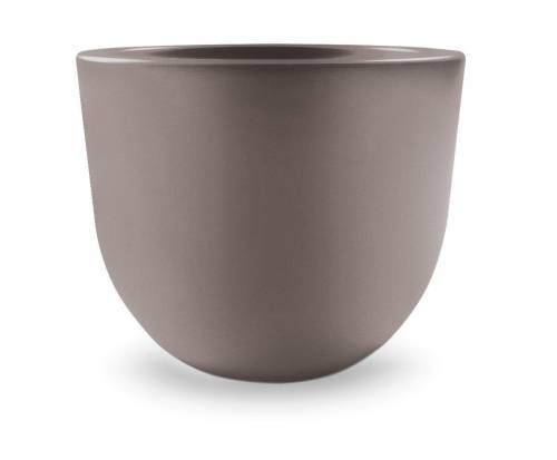 2 - Vaso rotondo in resina Eggy 45 cm.