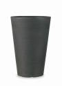 1 - Vaso tondo in resina Lilium 55 cm.