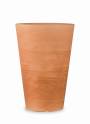 2 - Vaso tondo in resina Lilium 75 cm.