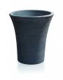153 - Vaso tondo in resina Mimosa 30 cm.