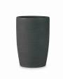 155 - Vaso tondo in resina Orchidea 75 cm.