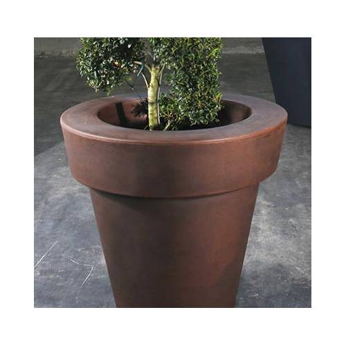 2 - Vaso tondo Mirage in resina cm. 100