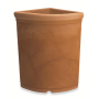 Smooth Angular Resin Vase cm. 33
