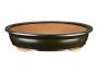 2 - Vaso bonsai ovale smaltato marrone 52 cm