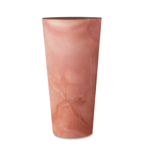 Hohe runde Vase aus Hilo-Harz cm. 100