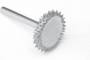 3 - Fresa raspa circolare diam. 17 mm. per lavorazione legna bonsai