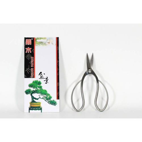 Bonsai-Schere für Wurzeln aus gebürstetem Stahl mm. 195