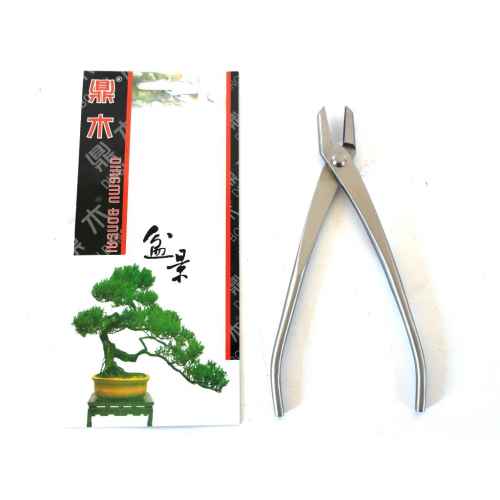 Bonsai clamp for wire in satin steel mm. 210