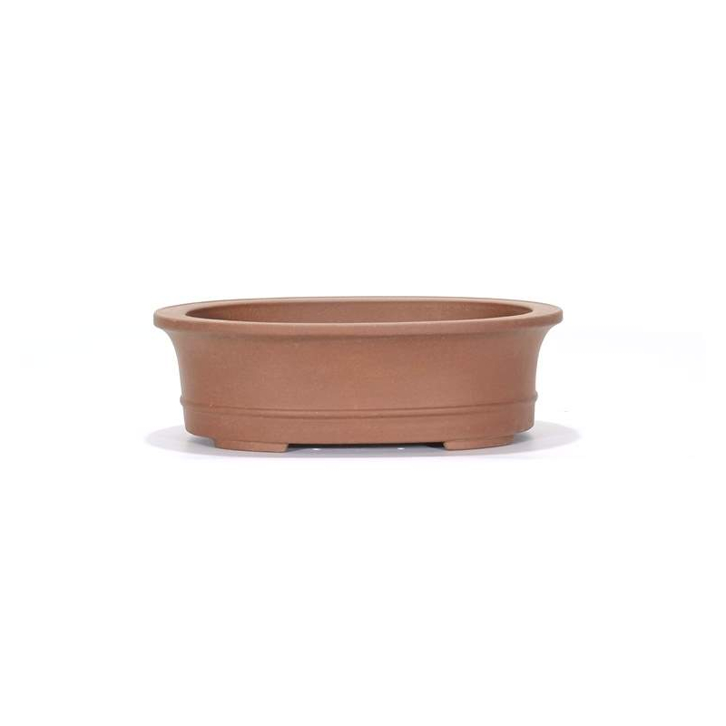 Bonsai pot in oval stoneware cm. 36