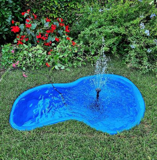 2 - Laghetto Bracciano AZZURRO cm. 136x100 - profondità 34 cm. - capacità 220 lt.