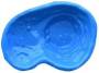 4 - Laghetto Caldonazzo AZZURRO cm. 110x78 - profondità 28 cm. - capacità 120 lt.